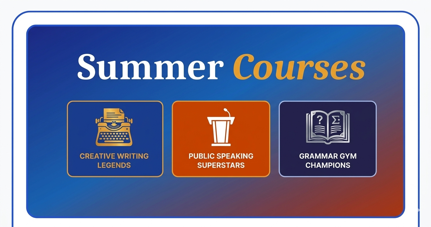 Summer Courses 2026 - Make this summer the most productive one yet!